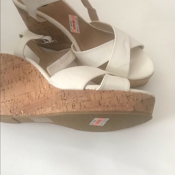 Wedges white size 10 for the summer comfortable - Picture 2 of 5